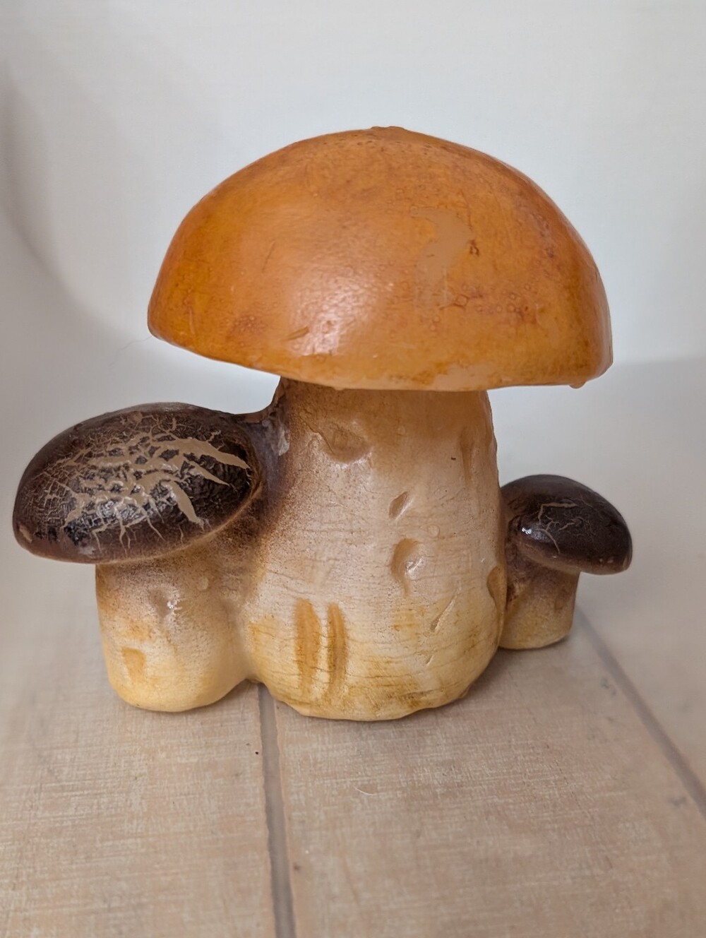 Vintage 1970s Unused Mushroom Candle